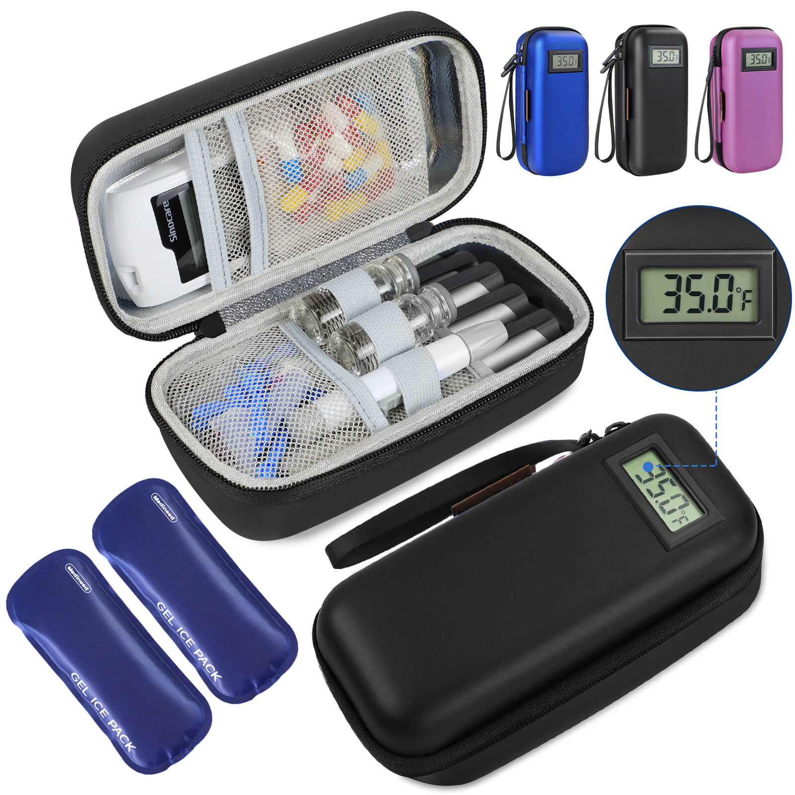 black-insulin-cooler-travel-case-temp-display-portable-tsa-approved-01