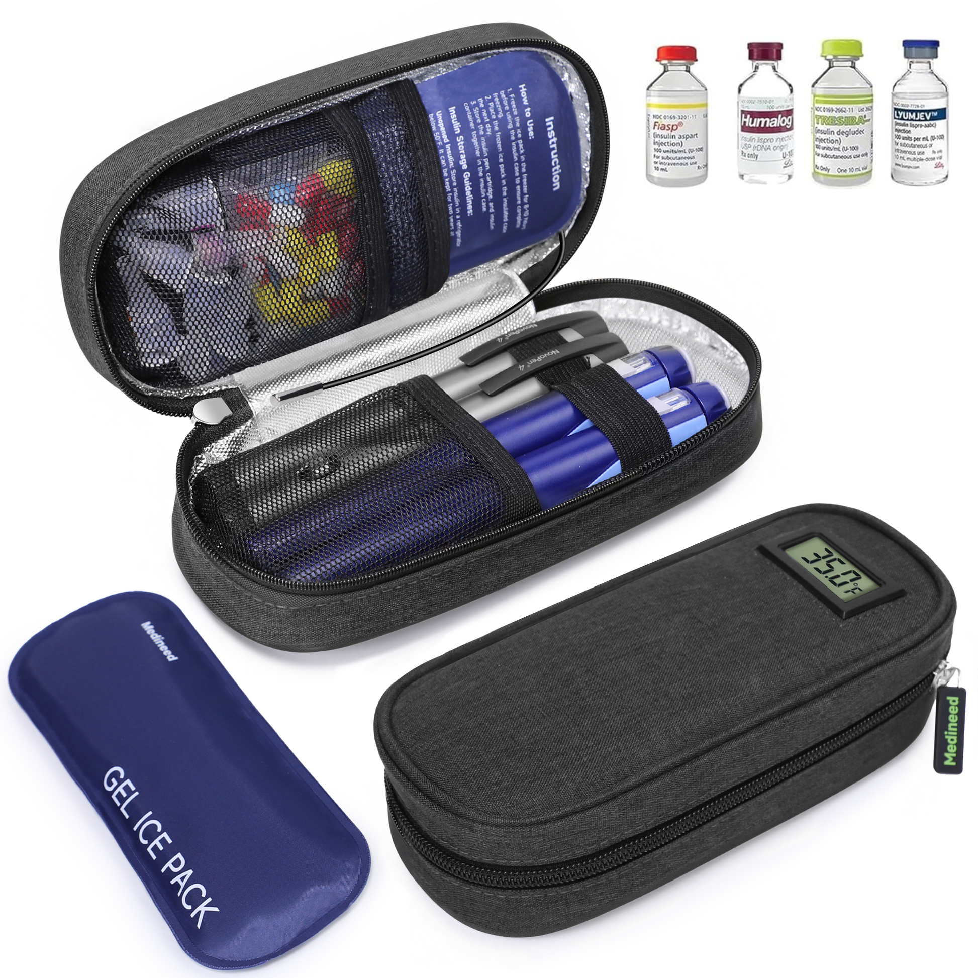 Black-Insulin-Cooler-Travel-Case-with-Temp-Display_-TSA-Approved-01